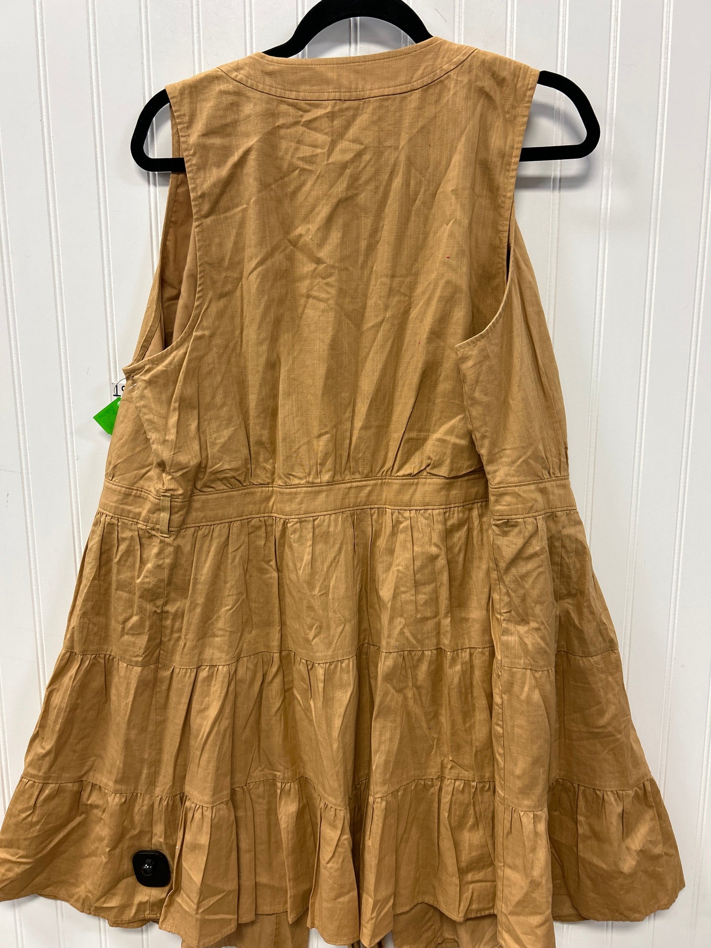Dress Casual Midi By Nine West In Tan, Size:Xl