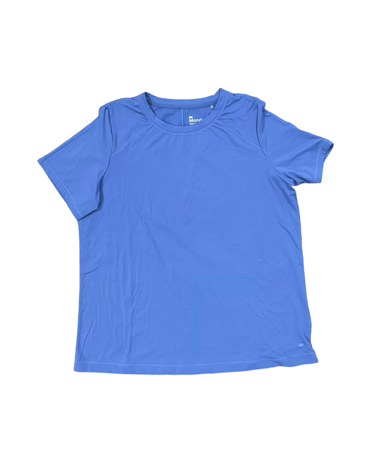 Athletic Top Ss By Mondetta In Blue, Size:L