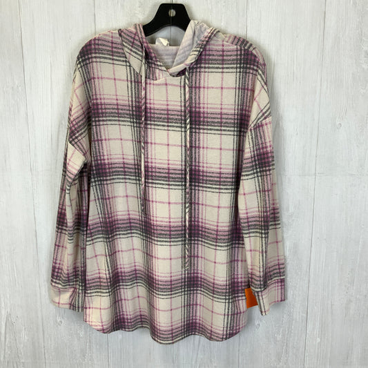 Pinkgray Top Long Sleeve Clothes Mentor, Size L