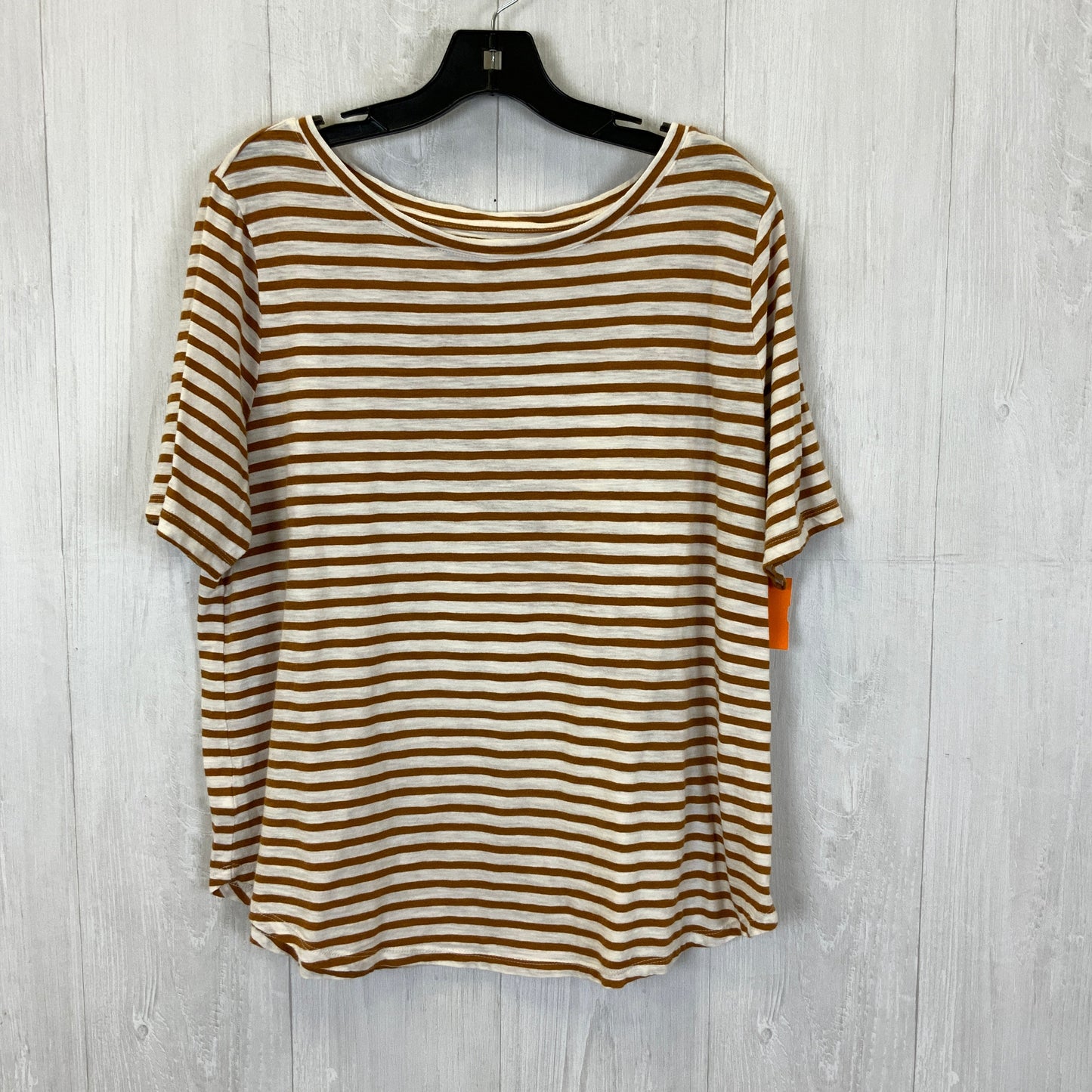 Top Short Sleeve Basic By Loft  Size: Xl