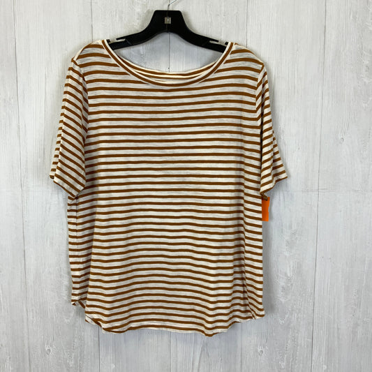 Top Short Sleeve Basic By Loft  Size: Xl