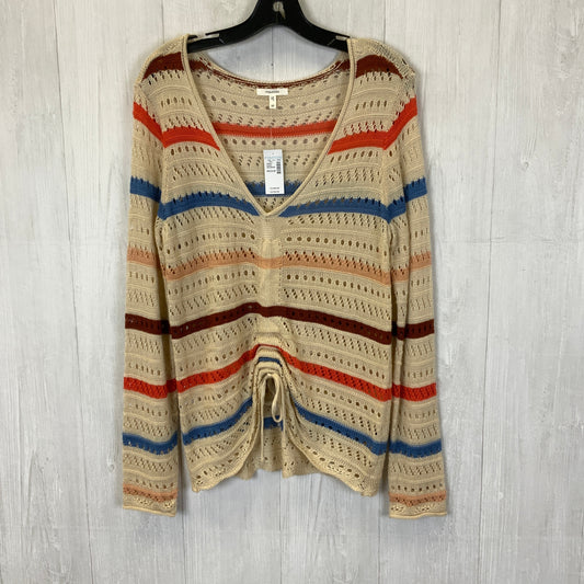 Top Long Sleeve By Maurices In Oatmeal, Size: M