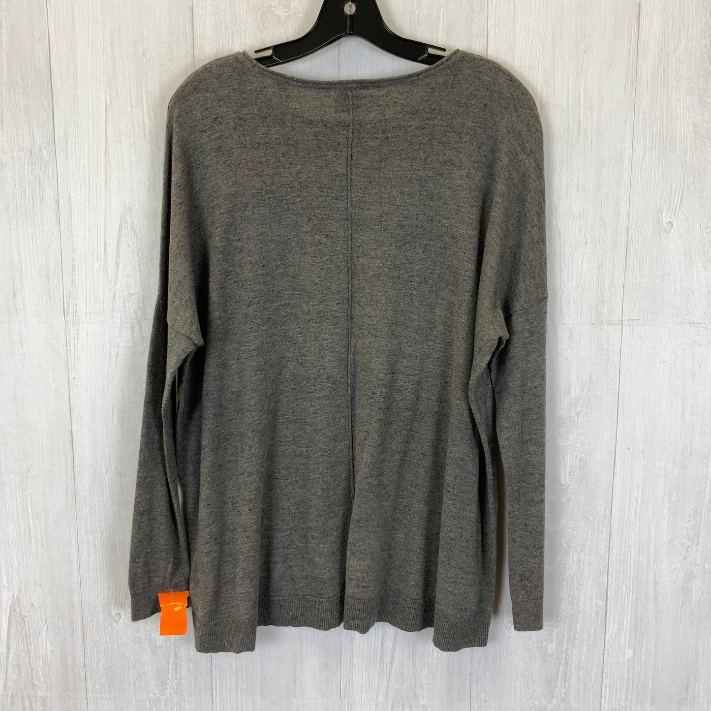 Top Long Sleeve Basic By Cabi In Taupe, Size: Xs