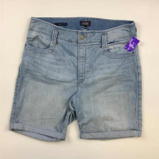 Blue Denim Shorts Not Your Daughters Jeans, Size 14