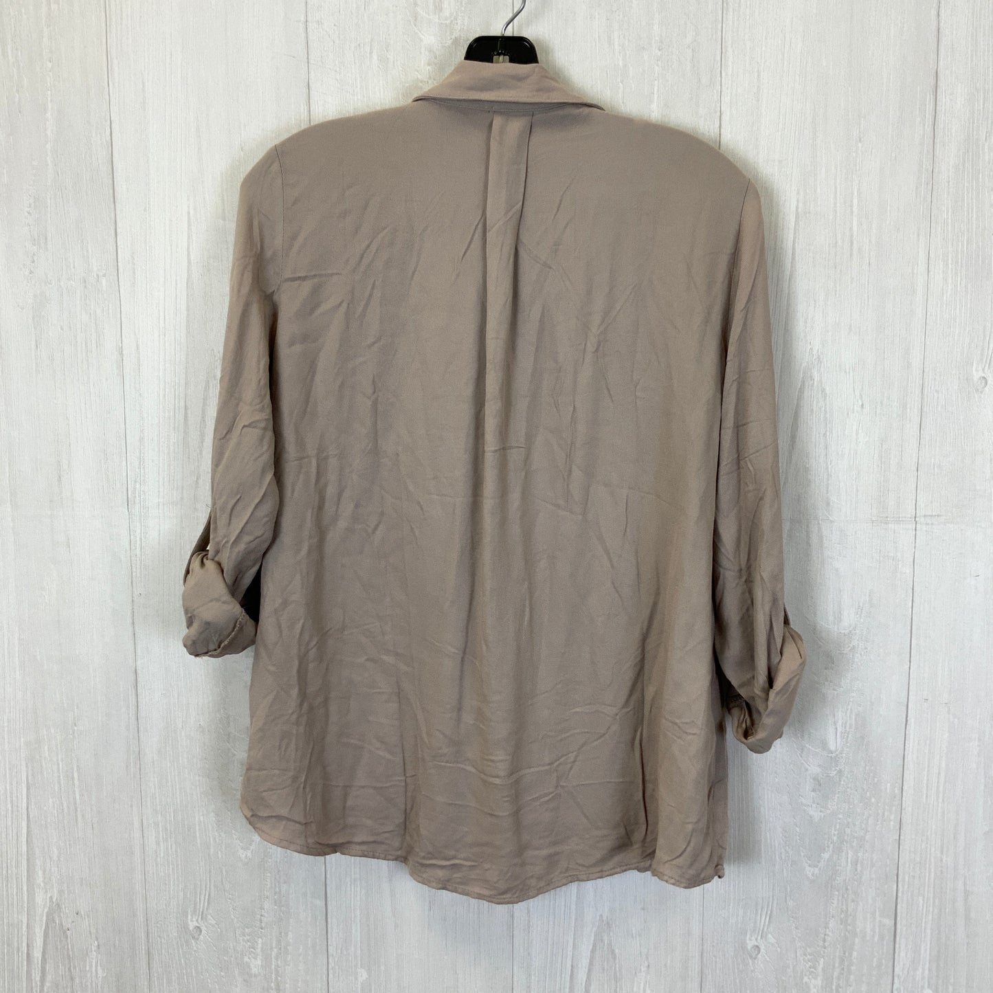 Blouse 3/4 Sleeve By Olive And Oak In Tan, Size: S