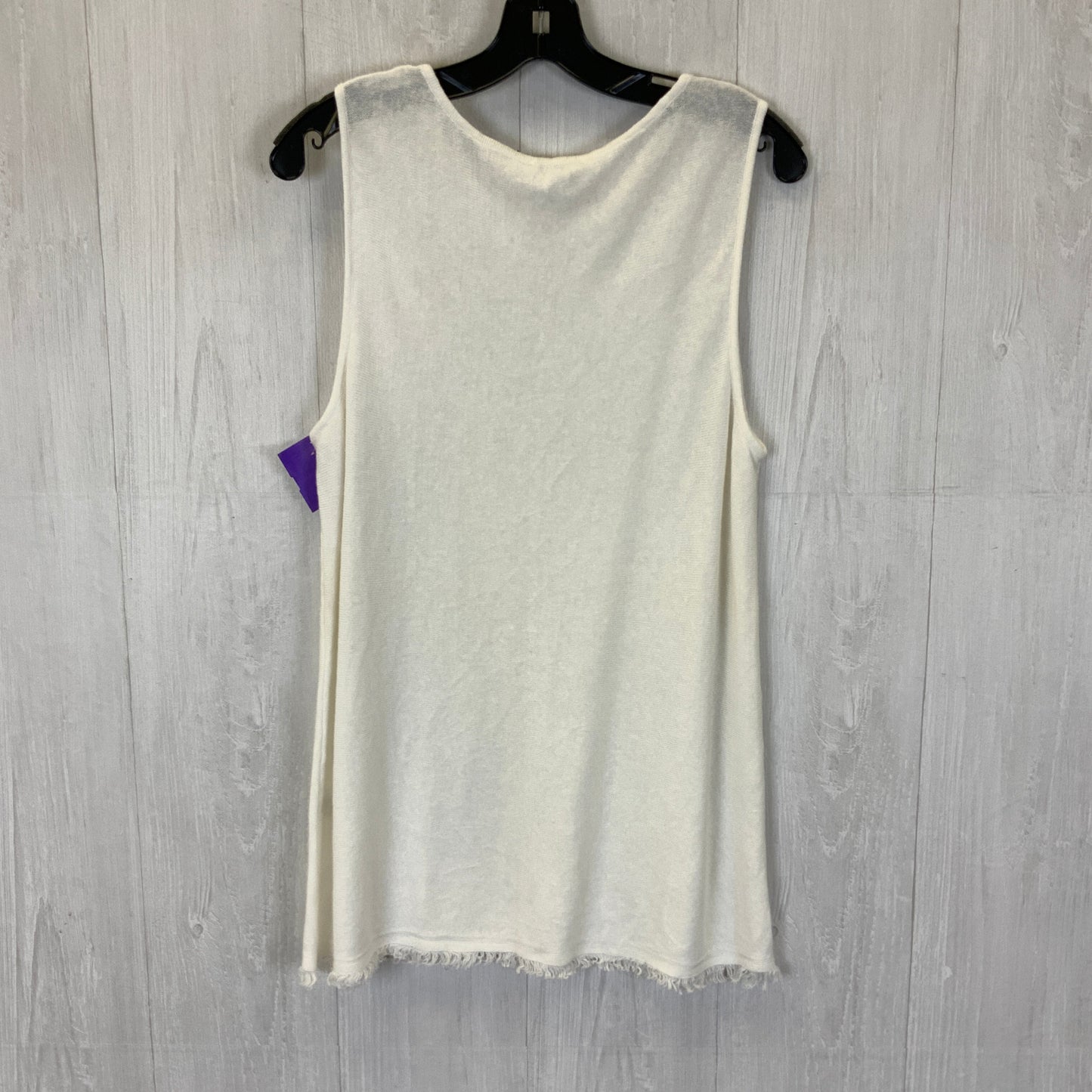 Top Sleeveless By J. Jill In Cream, Size: M