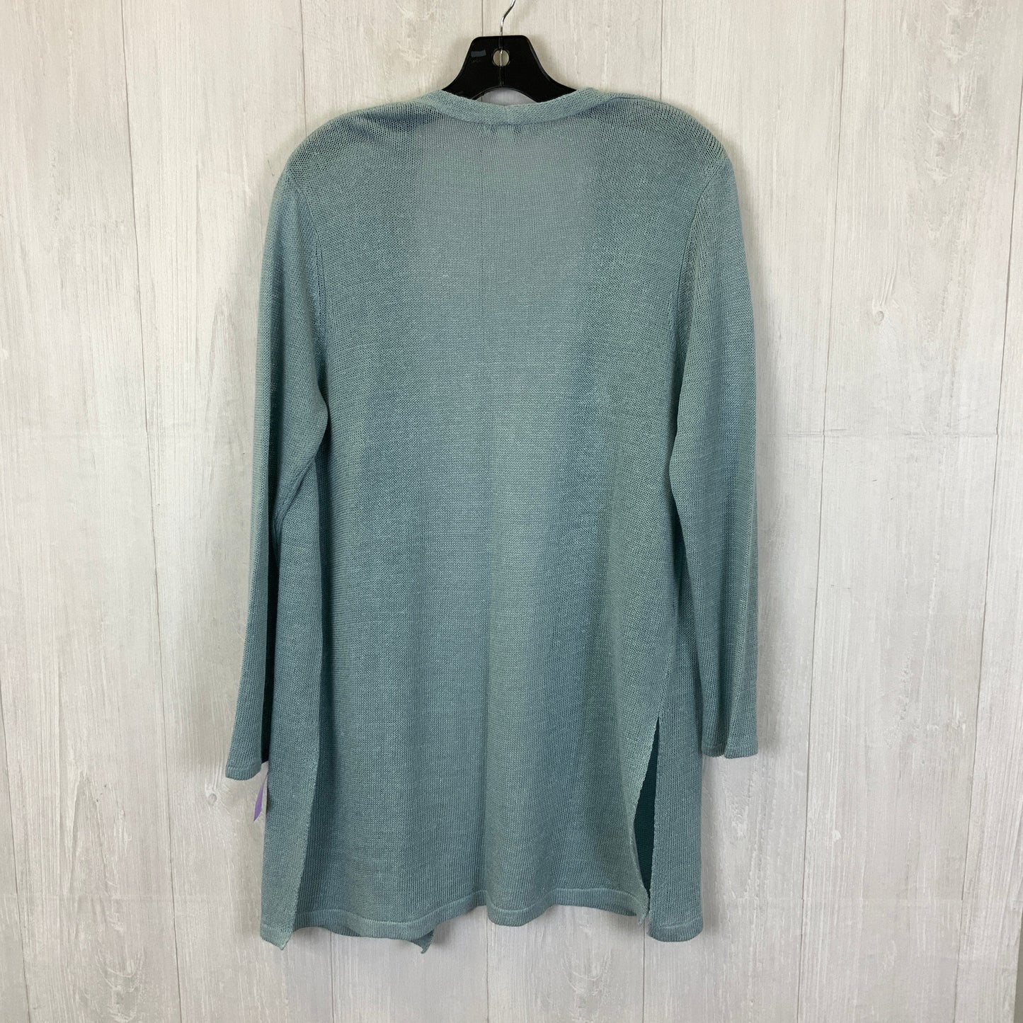 Cardigan By J. Jill In Aqua, Size: Petite  M