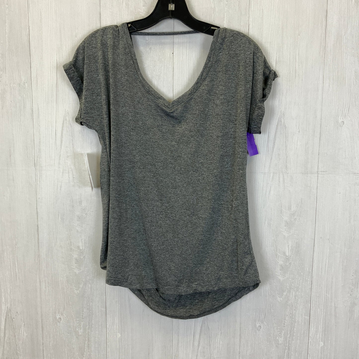 Grey Athletic Top Short Sleeve Marika, Size S