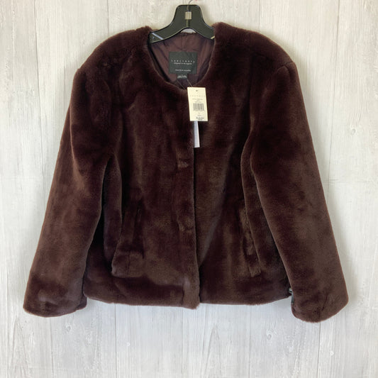 Coat Faux Fur & Sherpa By Sanctuary In Purple, Size: L