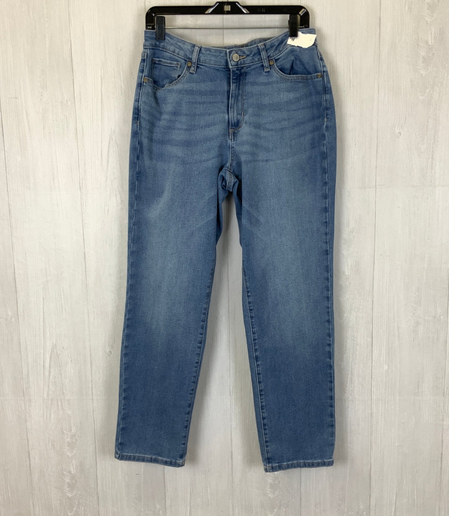 Jeans Straight By Sonoma In Blue Denim, Size: 12