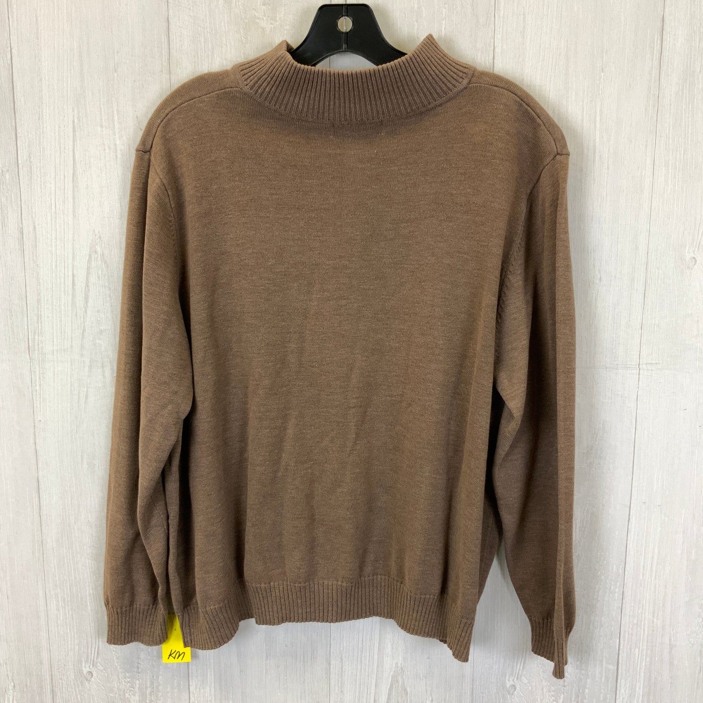 Sweater By Dressbarn In Tan, Size: 2x