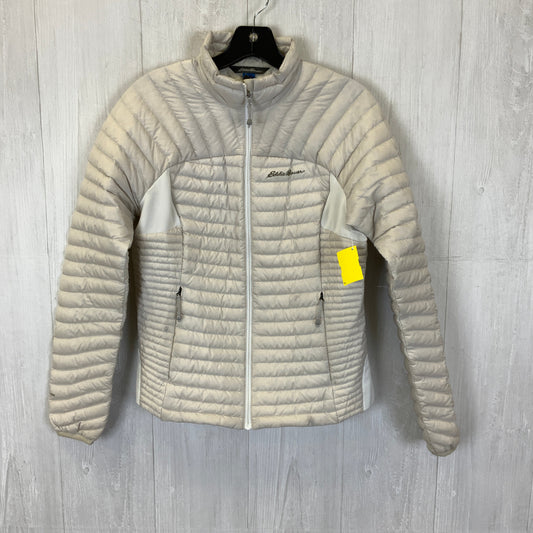 Coat Puffer & Quilted By Eddie Bauer In Grey, Size: S