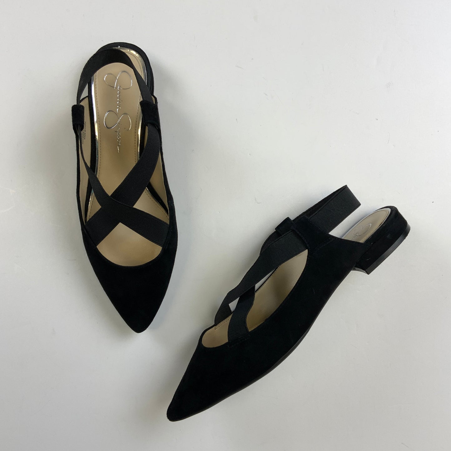 Shoes Flats By Jessica Simpson In Black, Size: 9.5