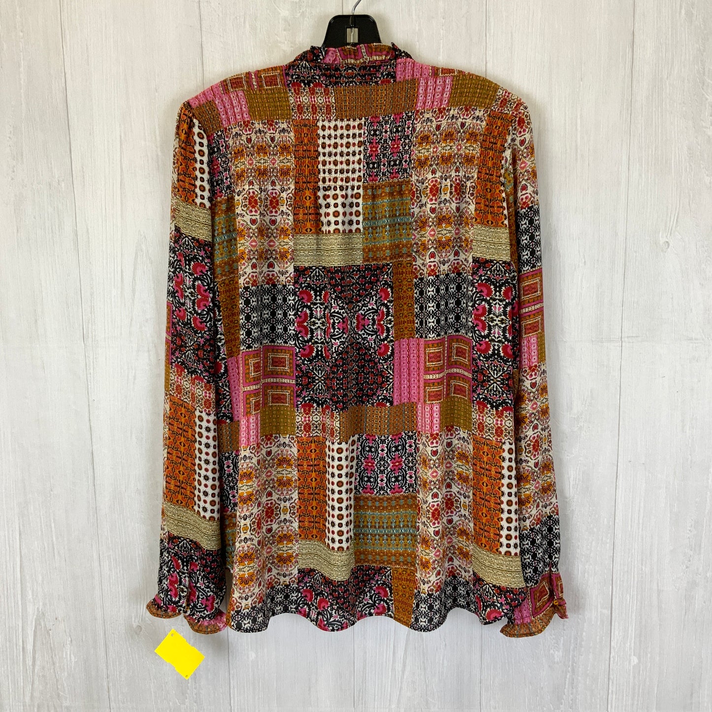 Top Long Sleeve By Rose And Olive In Multi-colored, Size: Xl