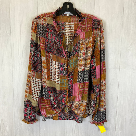 Top Long Sleeve By Rose And Olive In Multi-colored, Size: Xl