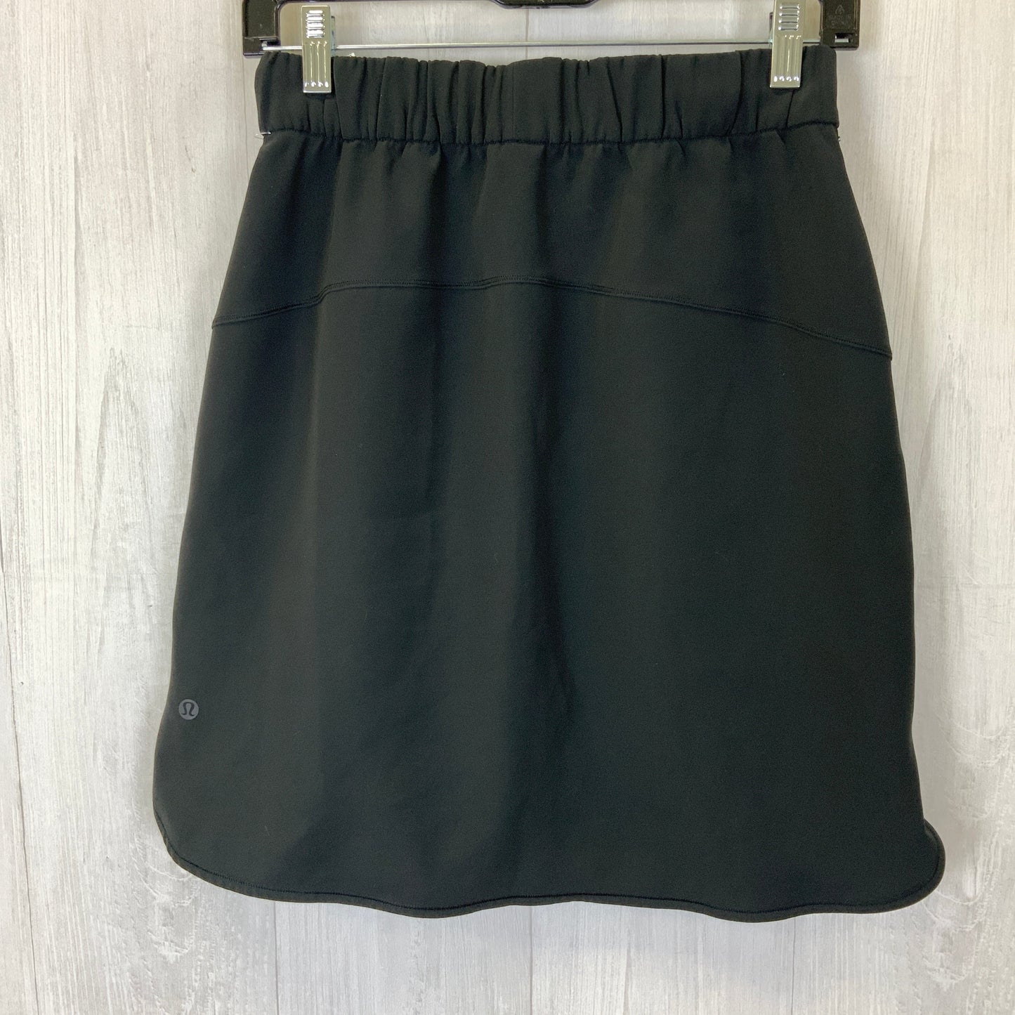 Athletic Skirt By Lululemon In Black, Size: S