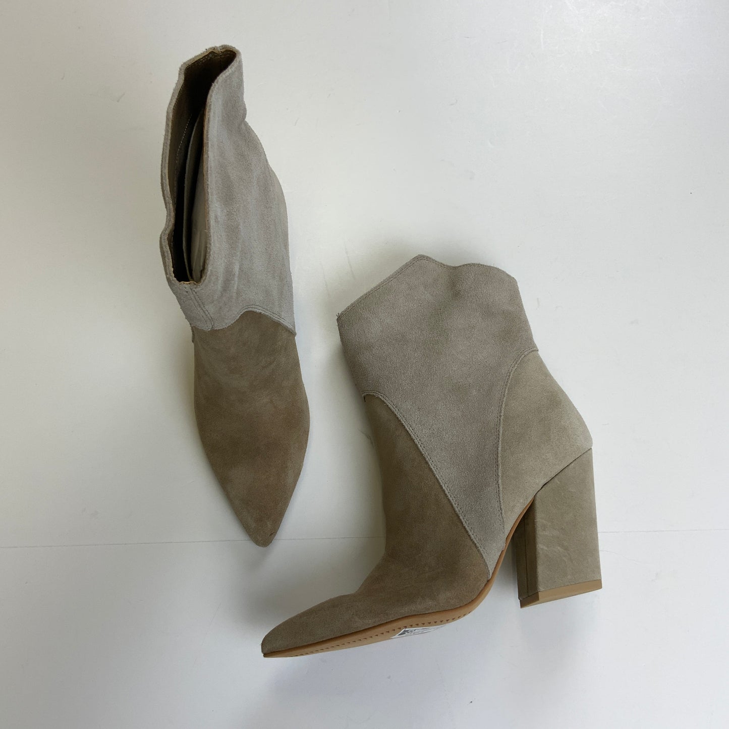 Boots Ankle Heels By Dolce Vita In Tan, Size: 6.5