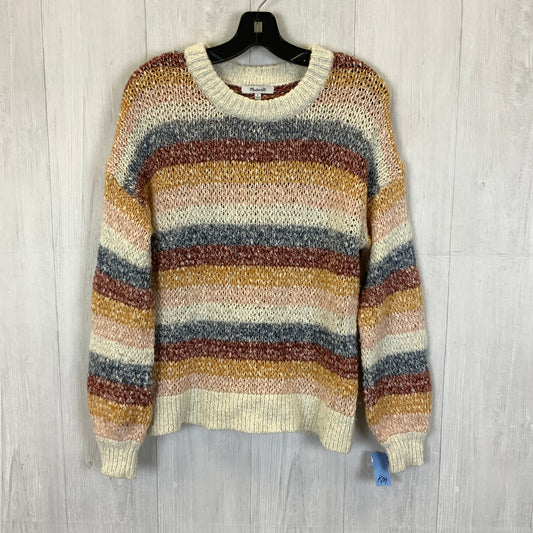 Sweater By Madewell In Striped Pattern, Size: S