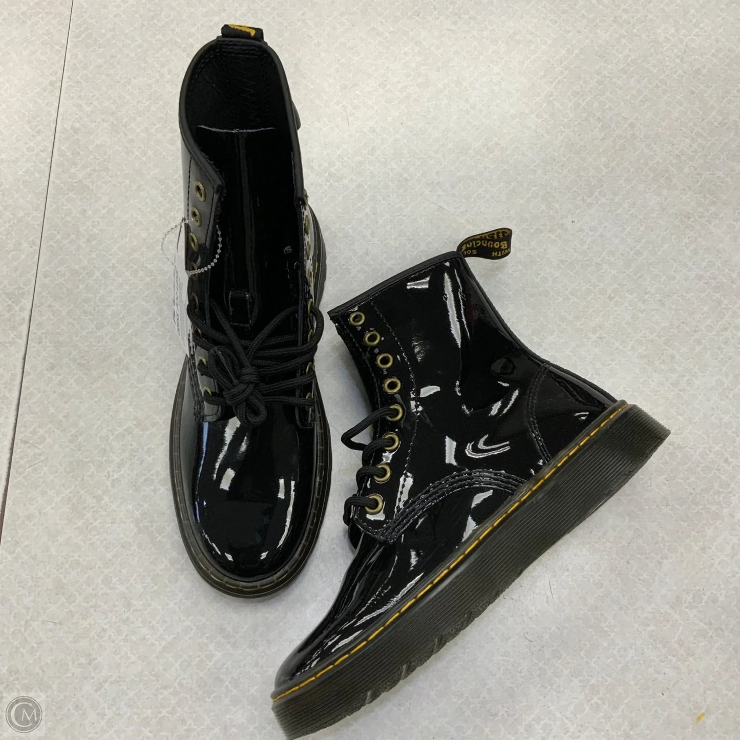 Boots Ankle Flats By Dr Martens In Black, Size: 7