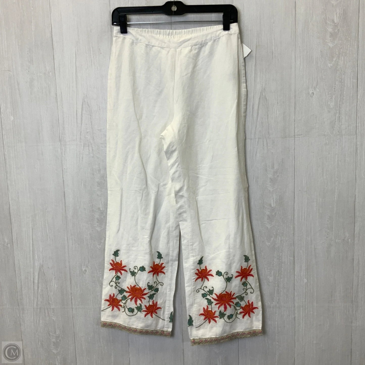 Pants Cropped By Soft Surroundings In White, Size: Xsp