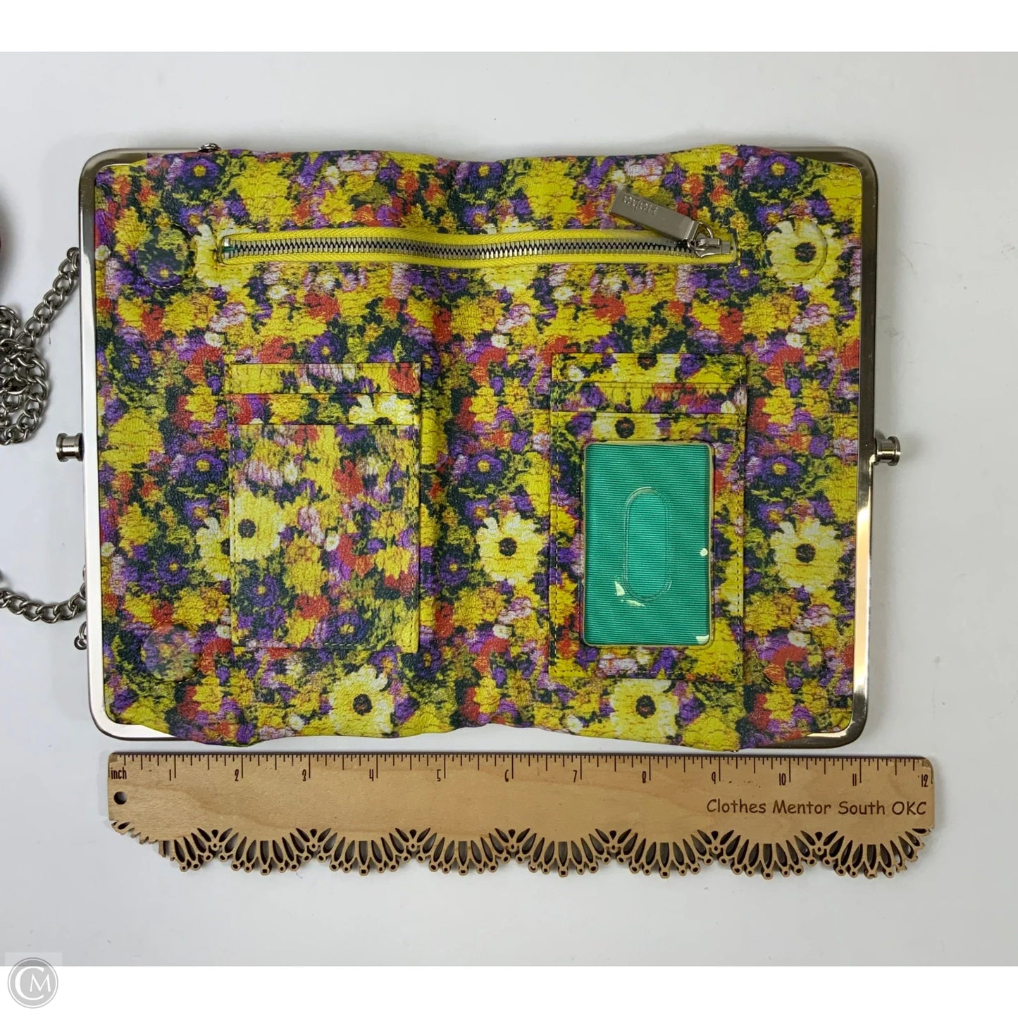 Clutch Leather By Hobo Intl, Size: Large
