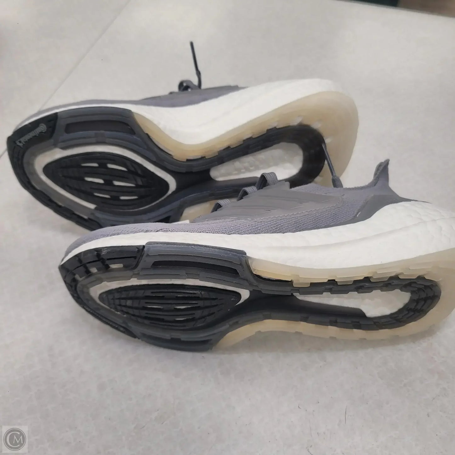 Shoes Athletic By Adidas In Grey, Size: 6