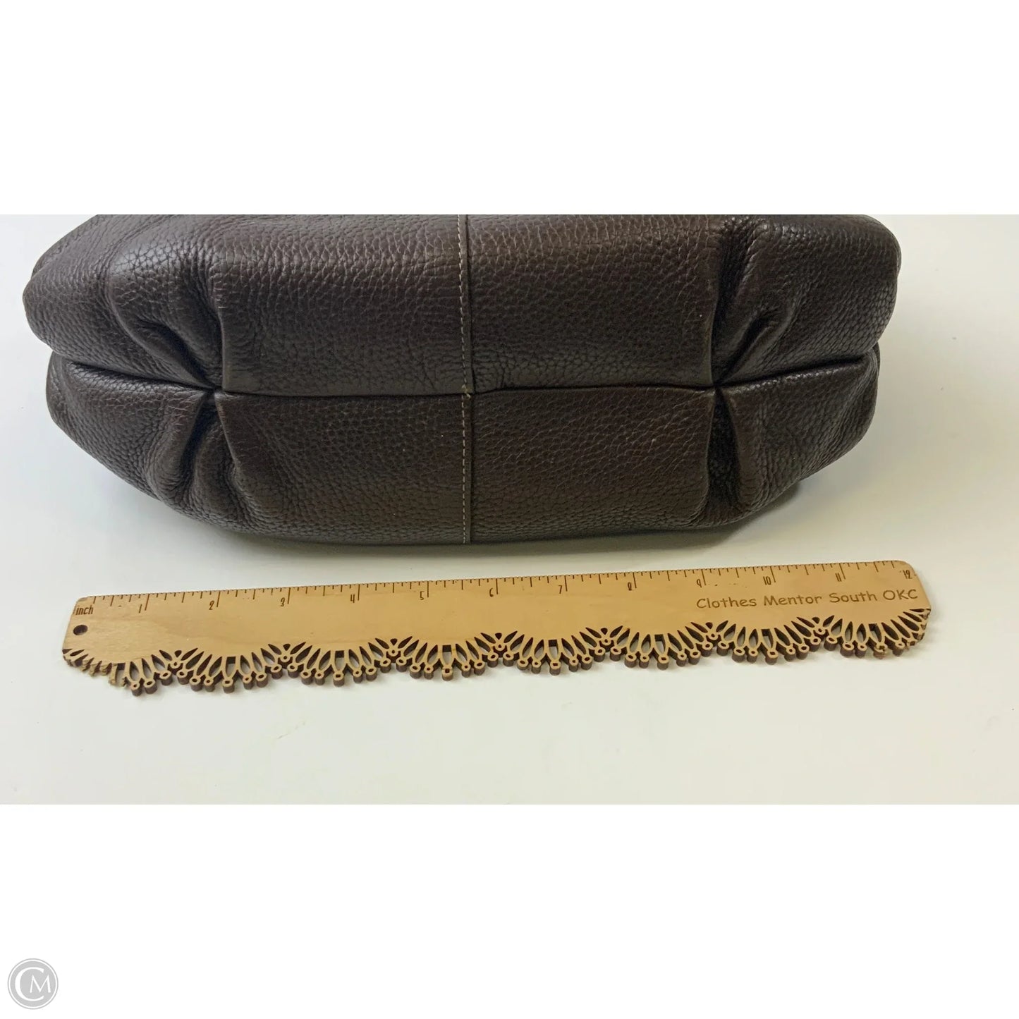 Handbag Leather By Brighton, Size: Medium