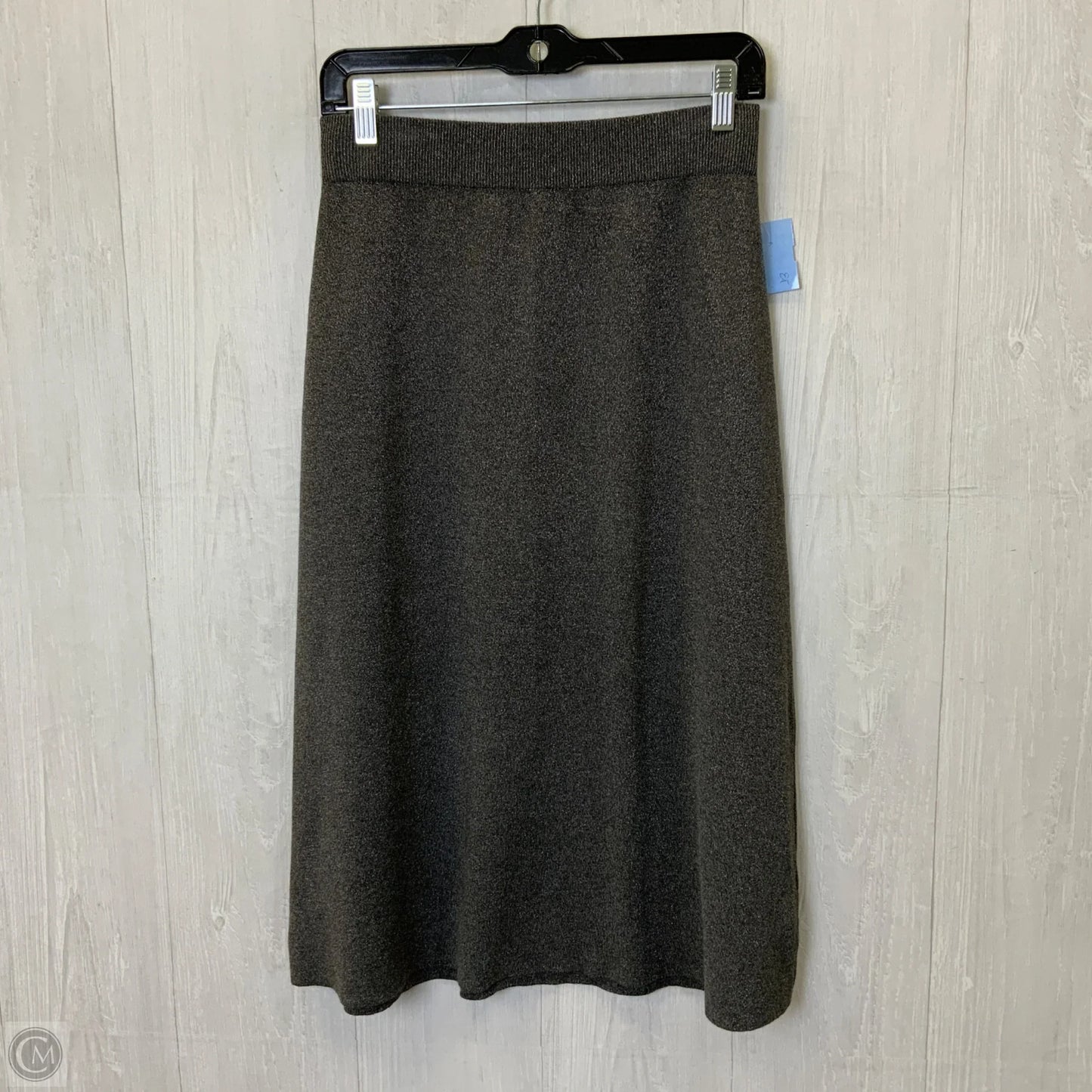 Skirt Midi By Banana Republic In Grey, Size: Xs
