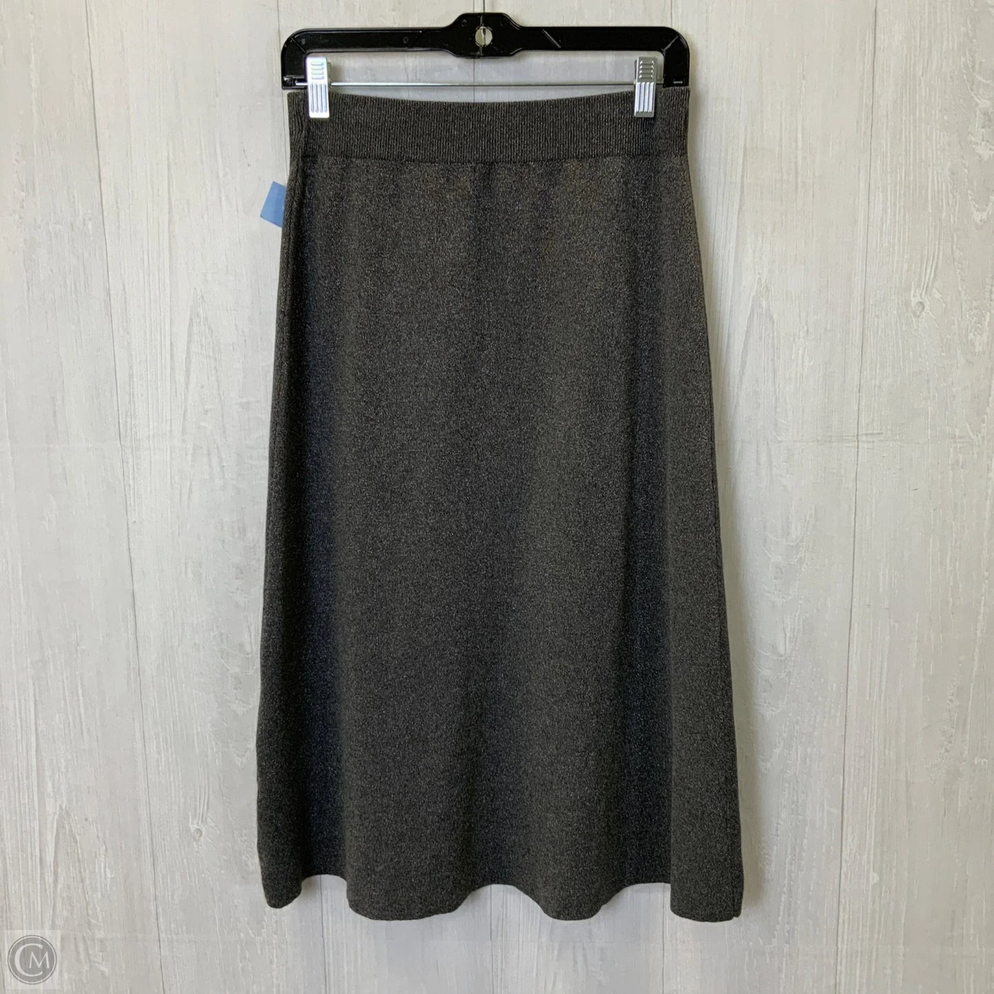 Skirt Midi By Banana Republic In Grey, Size: Xs