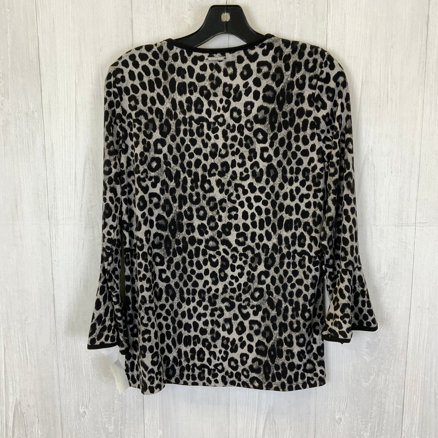 Top Long Sleeve By Michael By Michael Kors In Animal Print, Size: S