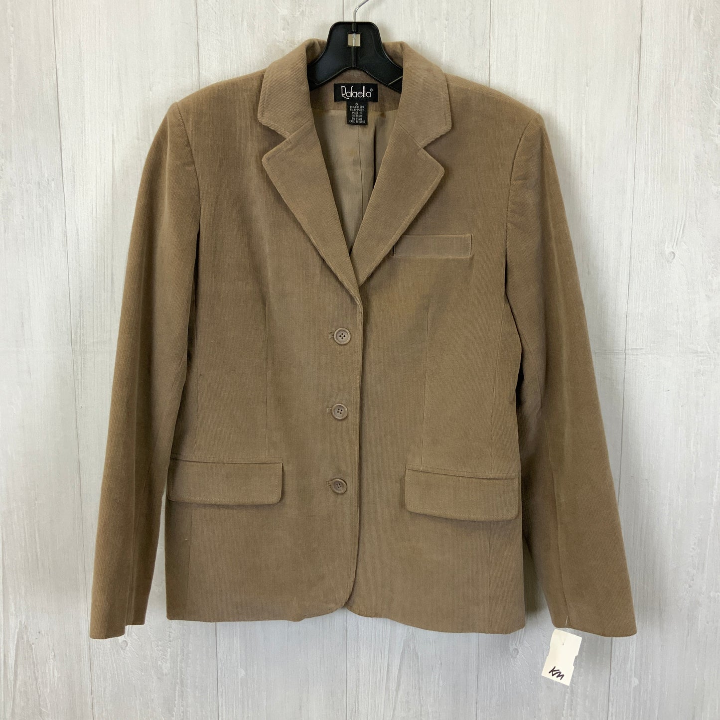 Blazer By Rafaella In Brown, Size: 6