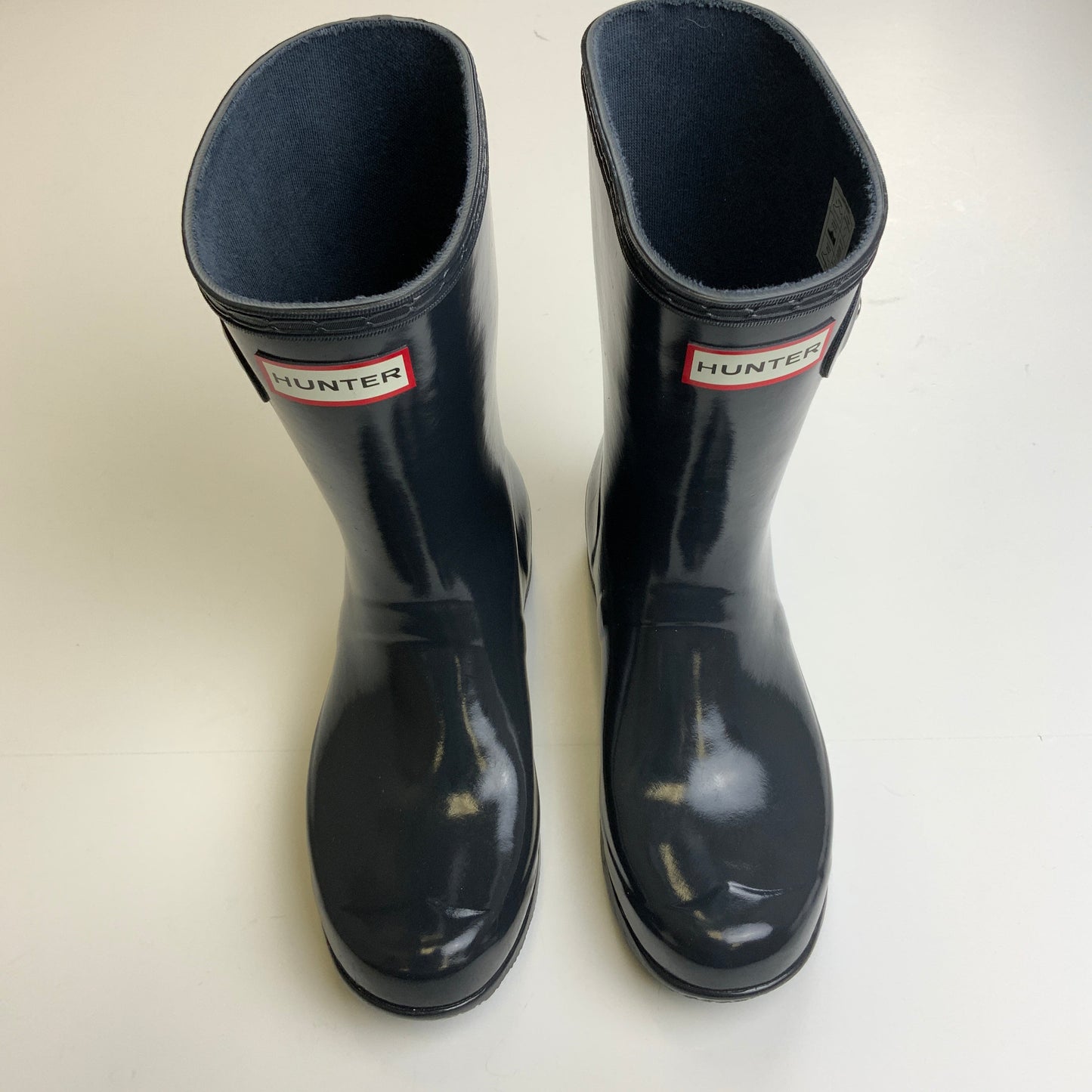 Boots Rain By Hunter In Navy, Size: 7