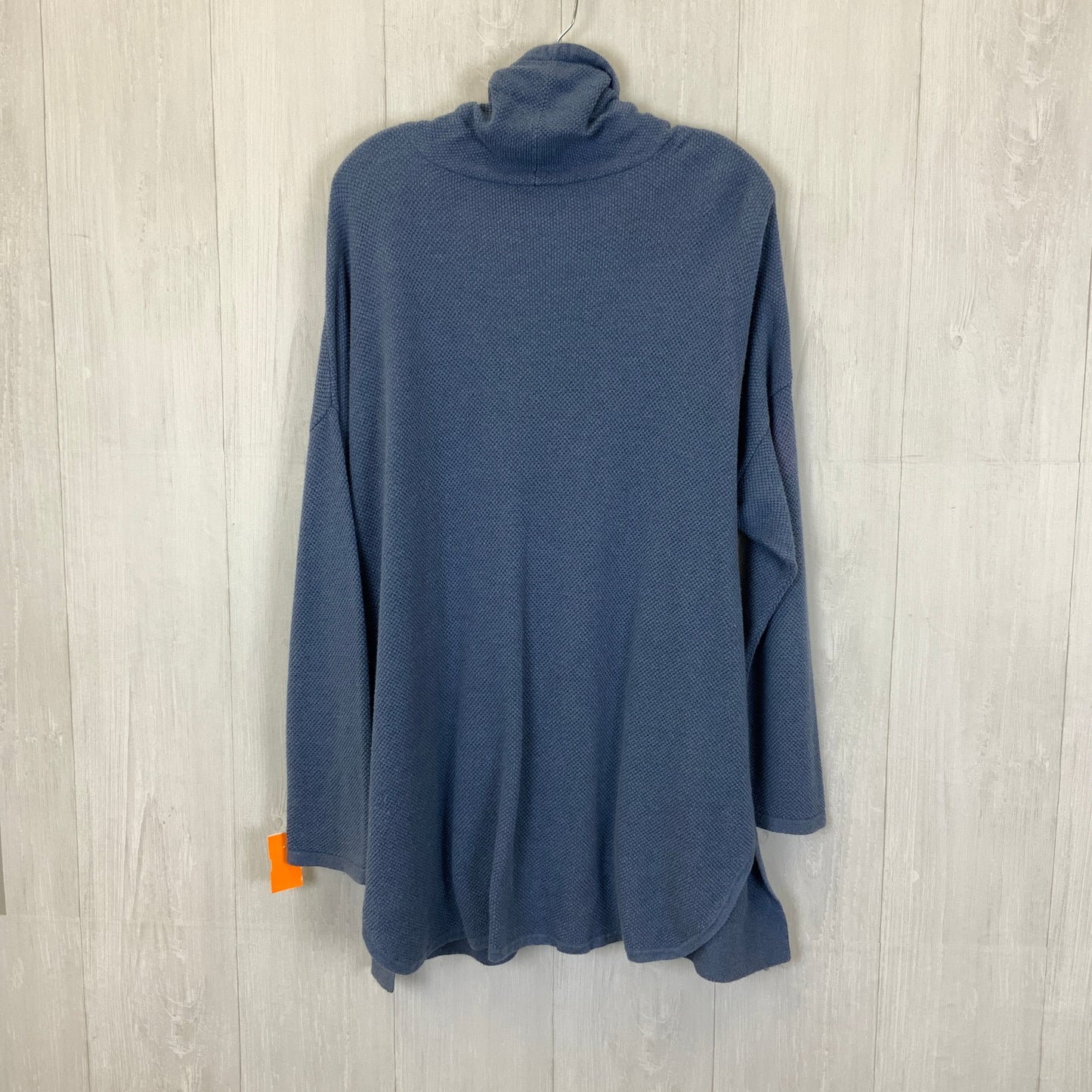 Blue Tunic Long Sleeve Pure Jill, Size 2x