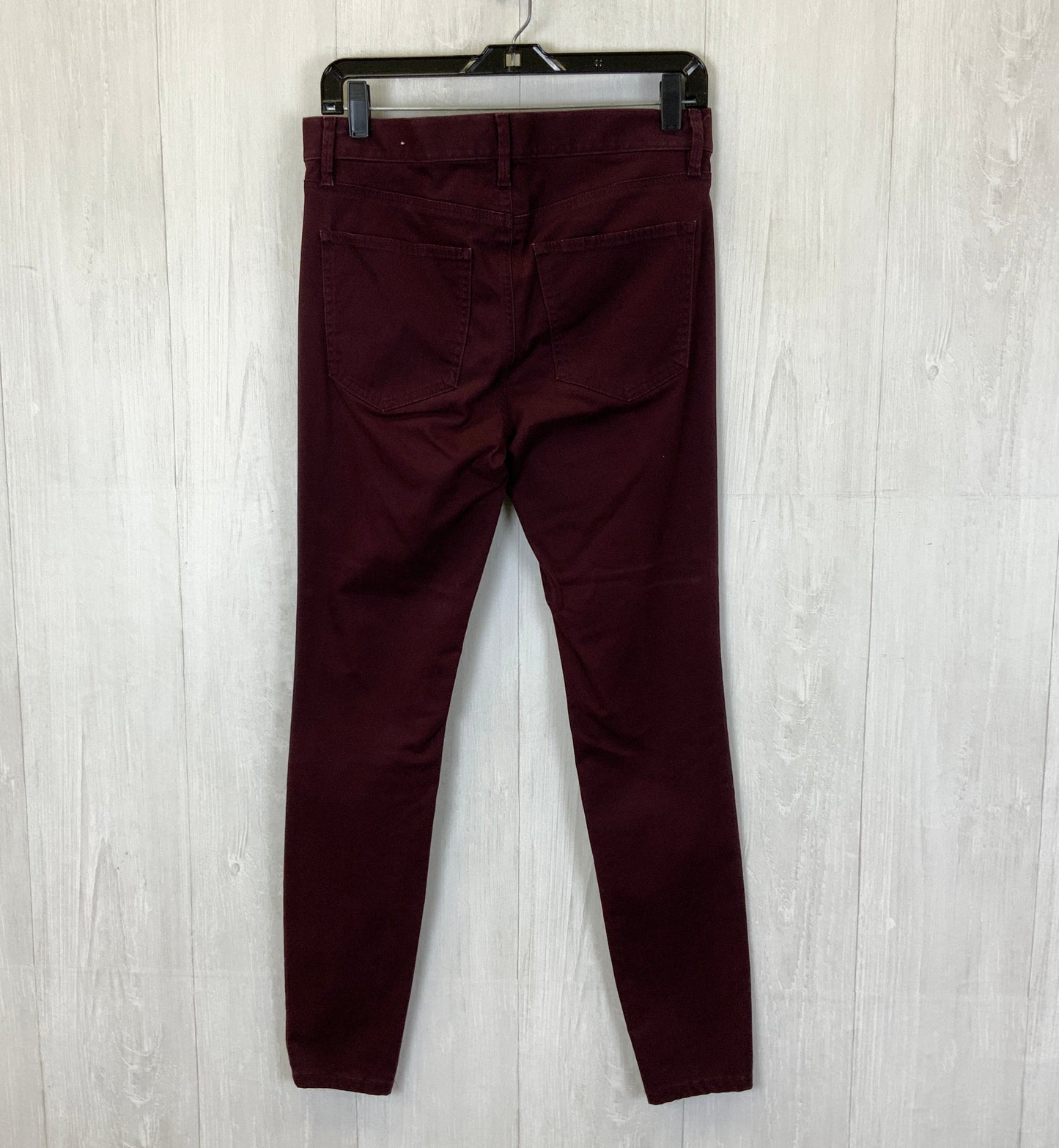 Jeans Skinny By Ann Taylor In Red, Size: 6