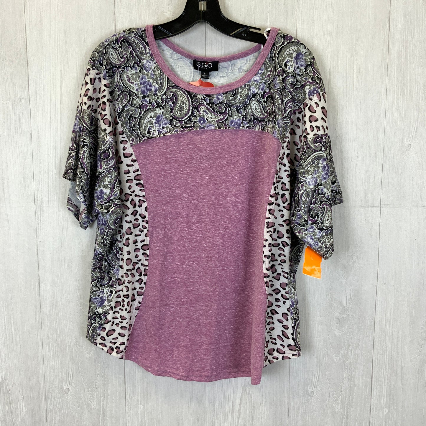 Top Short Sleeve Basic By Gigio  Size: S