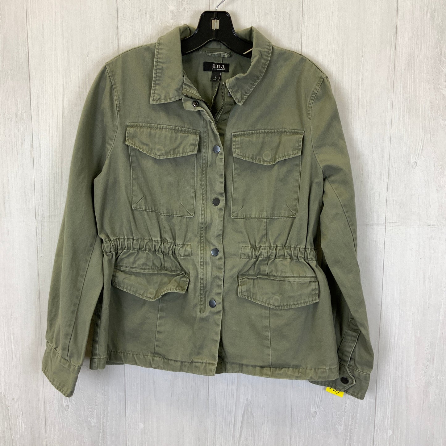 Jacket Utility By Ana In Green, Size: L