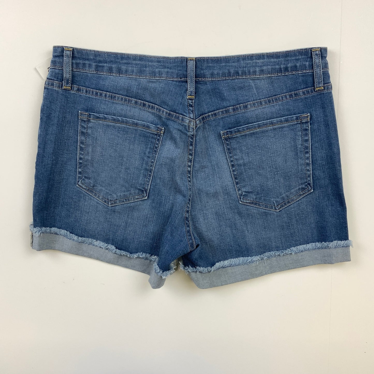 Blue Denim Shorts Just Black, Size 16