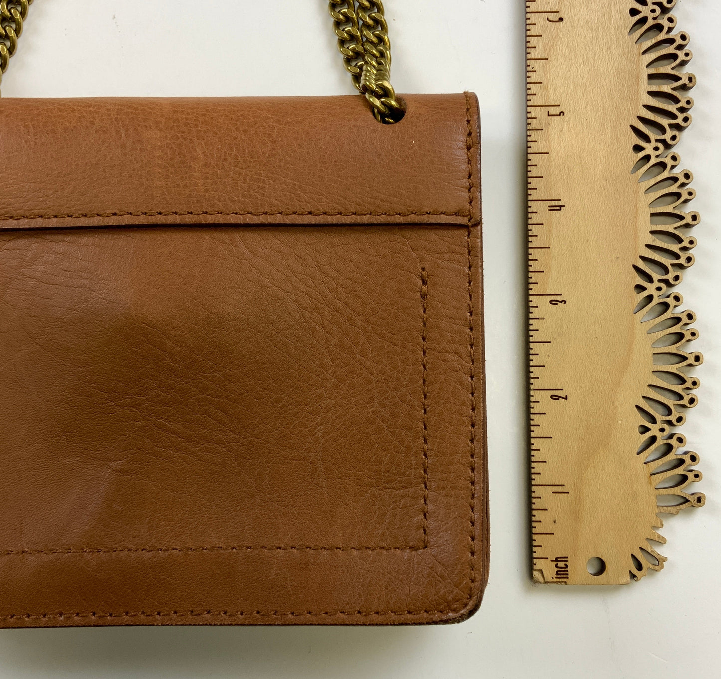 Crossbody Leather By Madewell, Size: Small