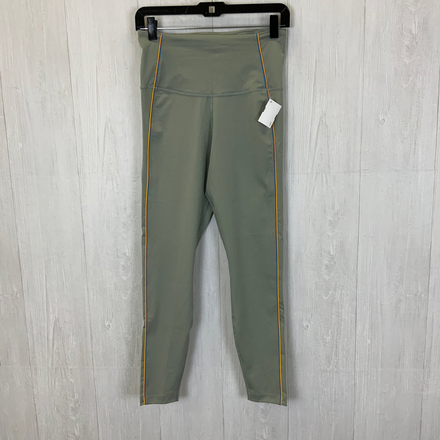 Athletic Leggings Capris By Nike Apparel In Green, Size: M