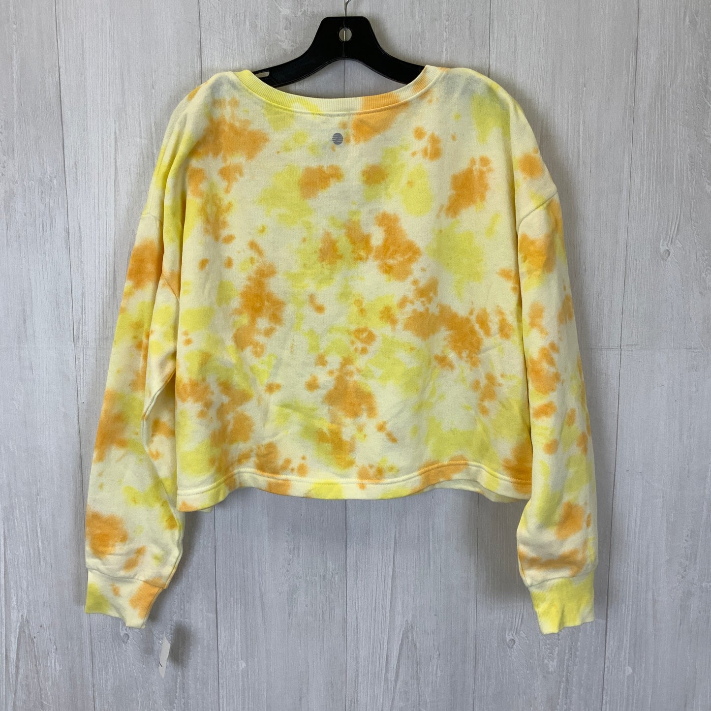 Top Long Sleeve By Zella In Tie Dye Print, Size: M