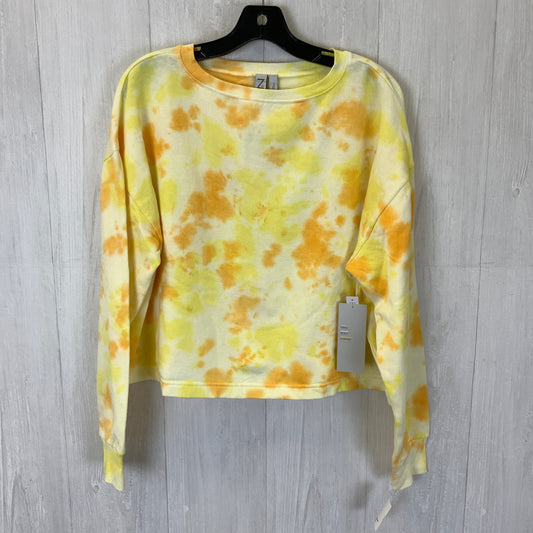 Top Long Sleeve By Zella In Tie Dye Print, Size: M