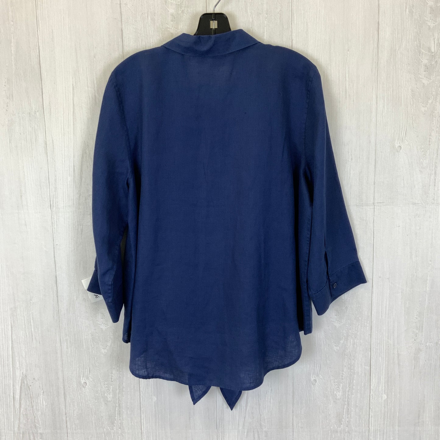 Top Long Sleeve By Chicos In Blue, Size: L