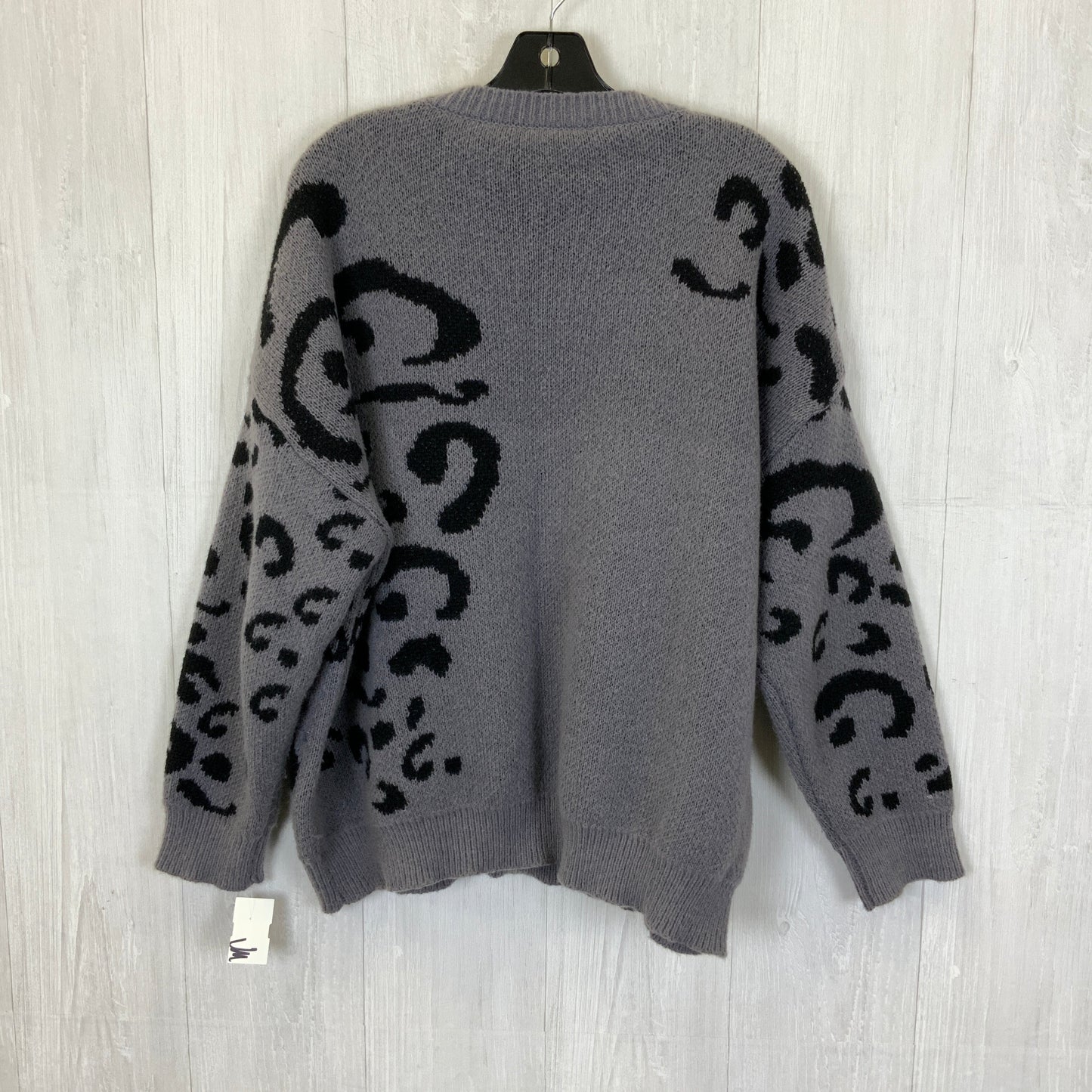 Sweater By Shein In Grey, Size: Xl