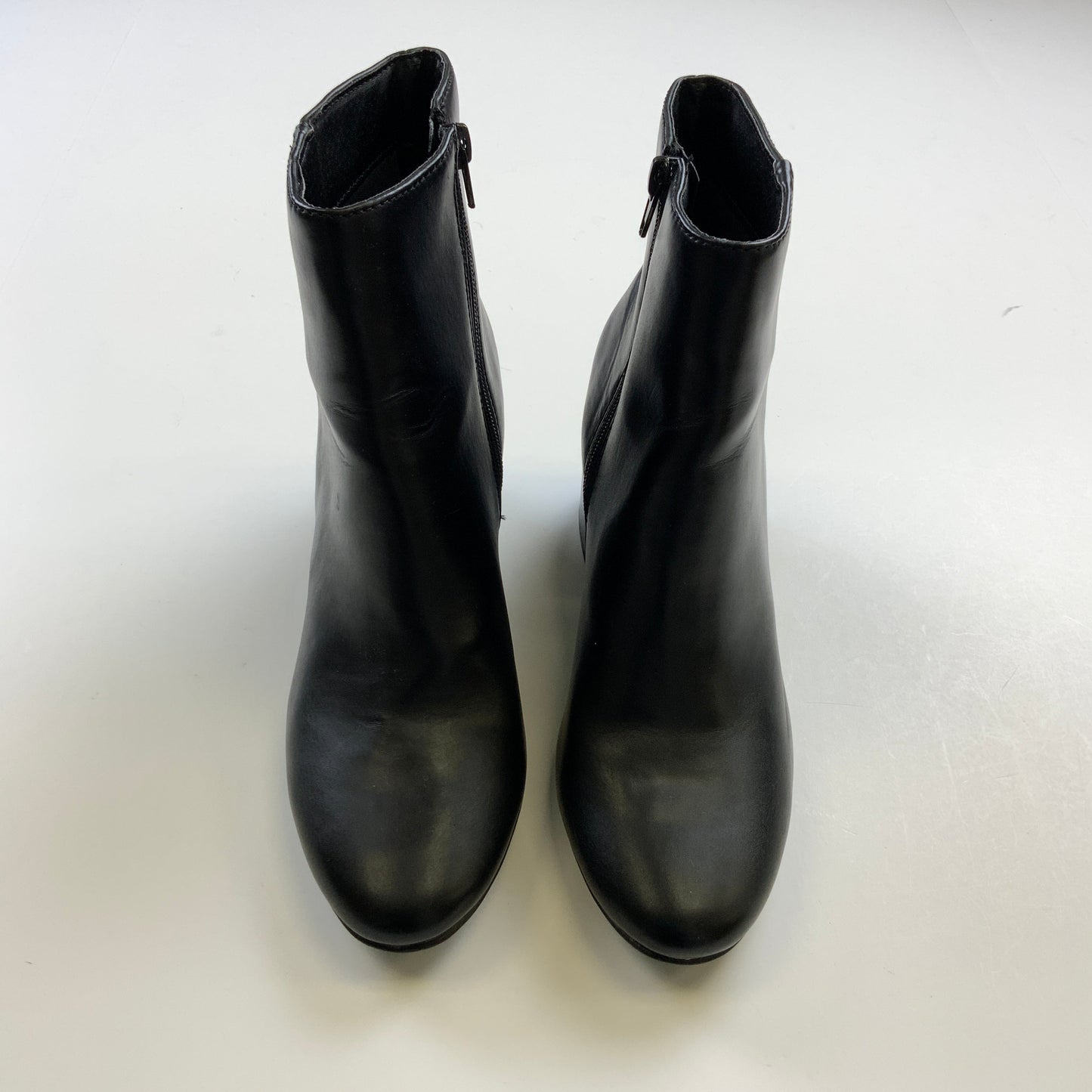 Boots Ankle Heels By Madden Girl In Black, Size: 8