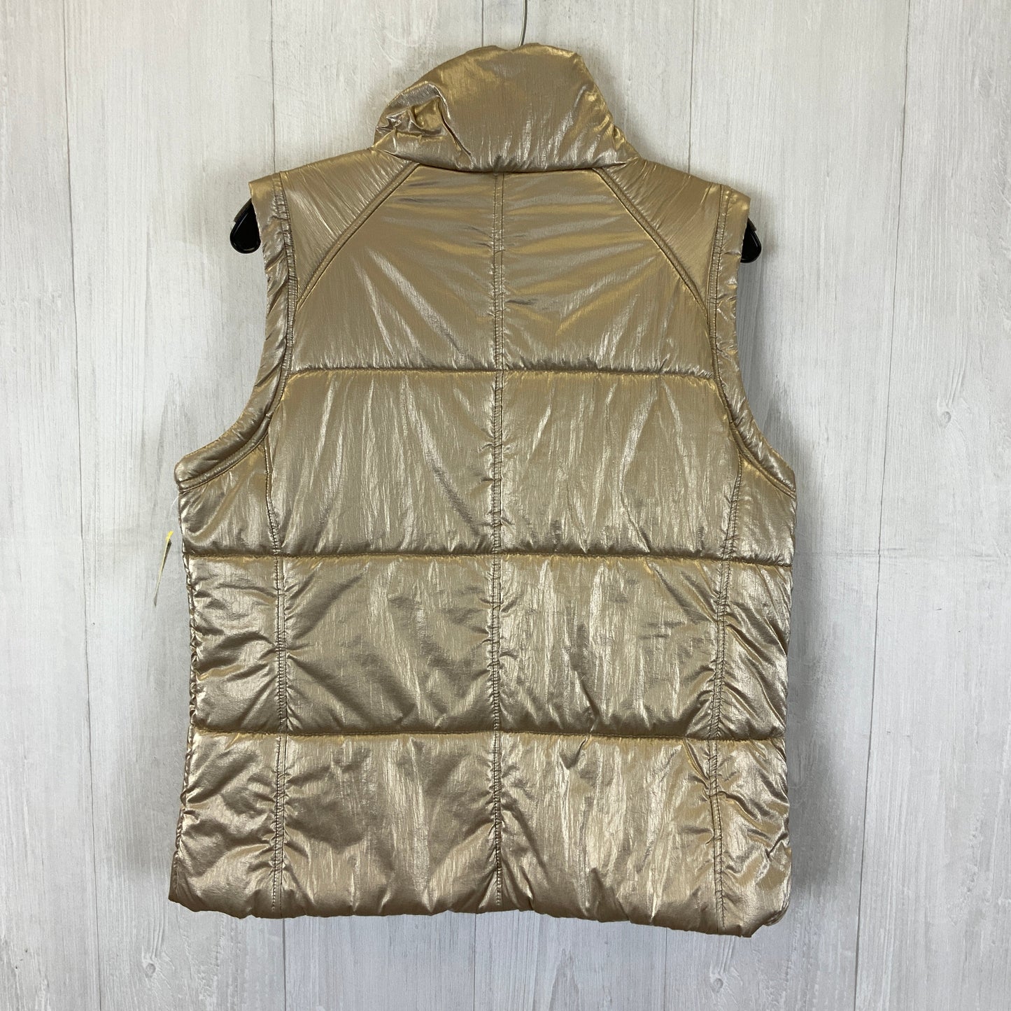 Vest Puffer & Quilted By Tribal In Gold, Size: L