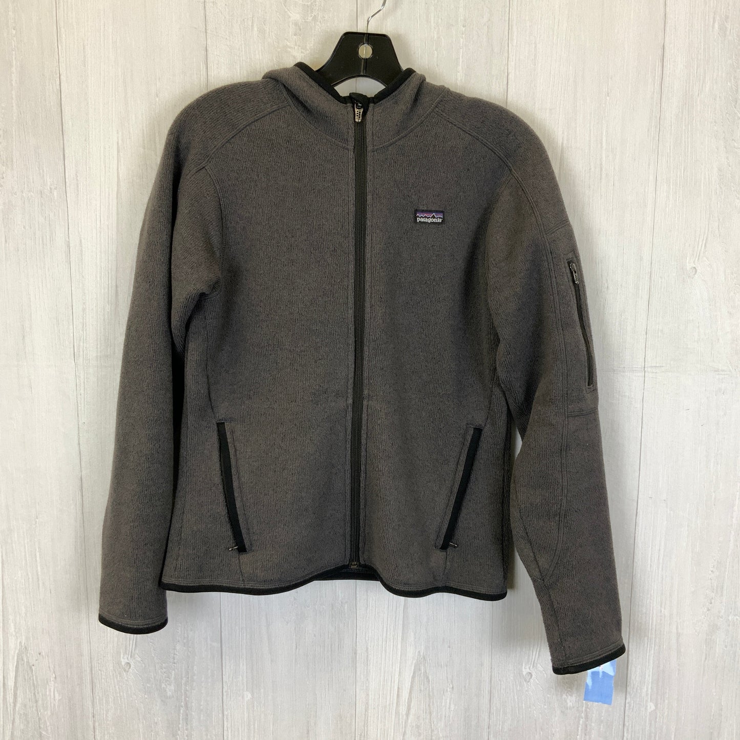 Jacket Fleece By Patagonia In Brown, Size: S