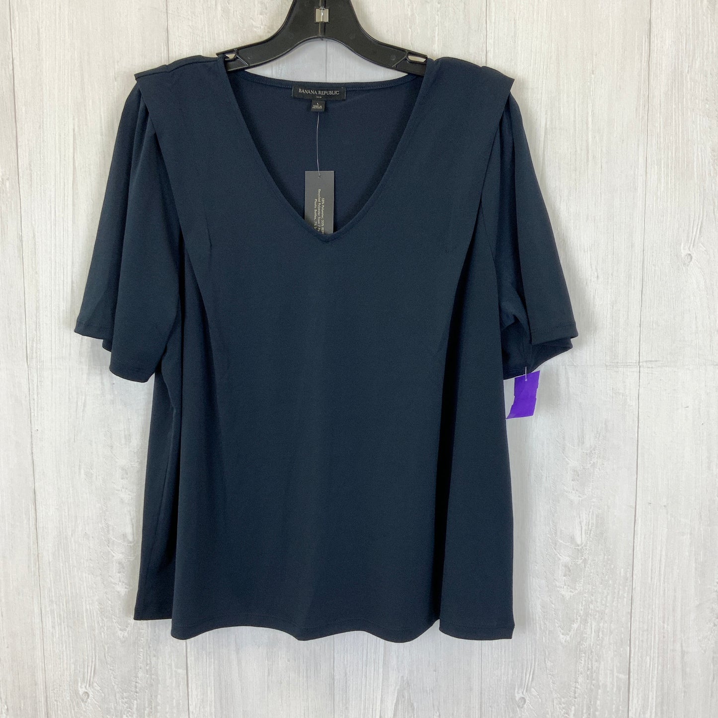 Top Short Sleeve By Banana Republic  Size: L