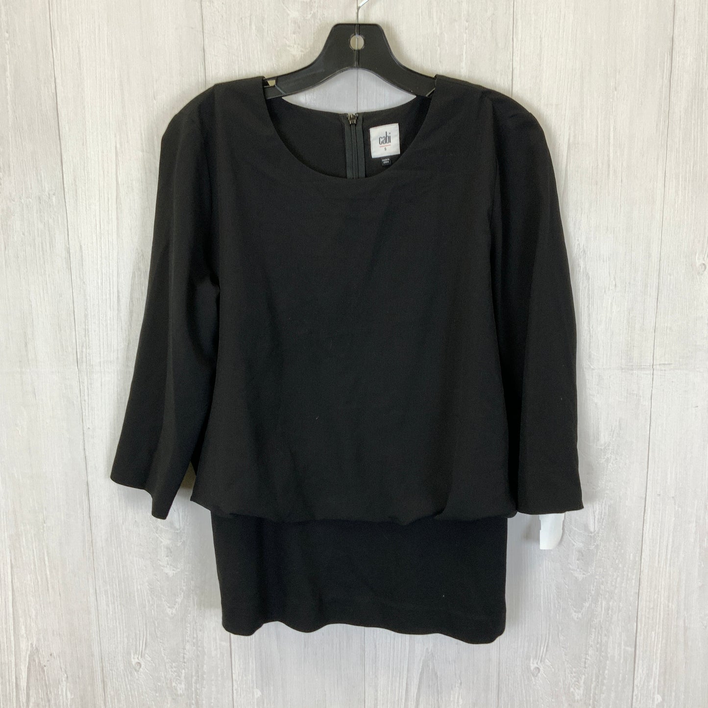 Top Short Sleeve By Cabi In Black, Size: S