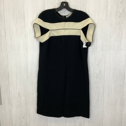 Dress Luxury Designer By Stella Mccartney In Black & Cream, Size: M