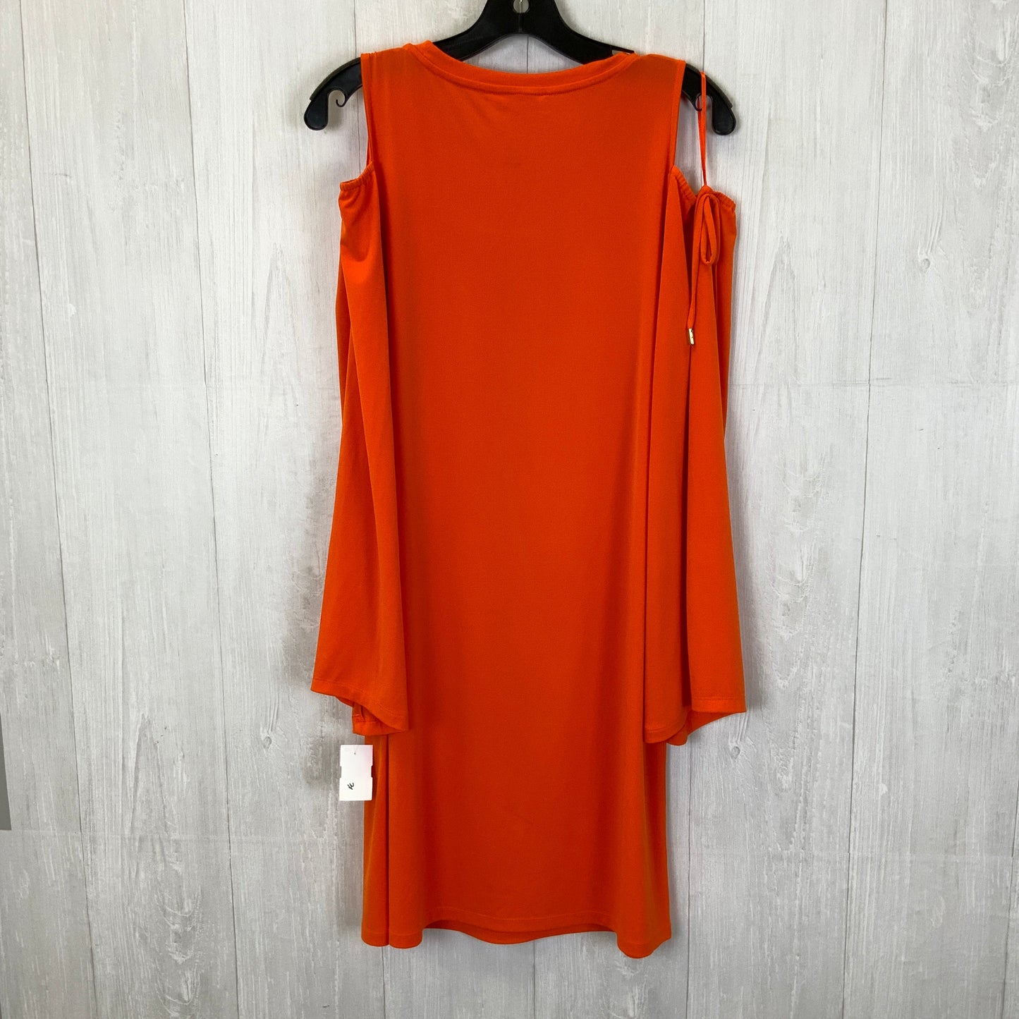 Dress Casual Midi By Michael By Michael Kors In Orange, Size: M